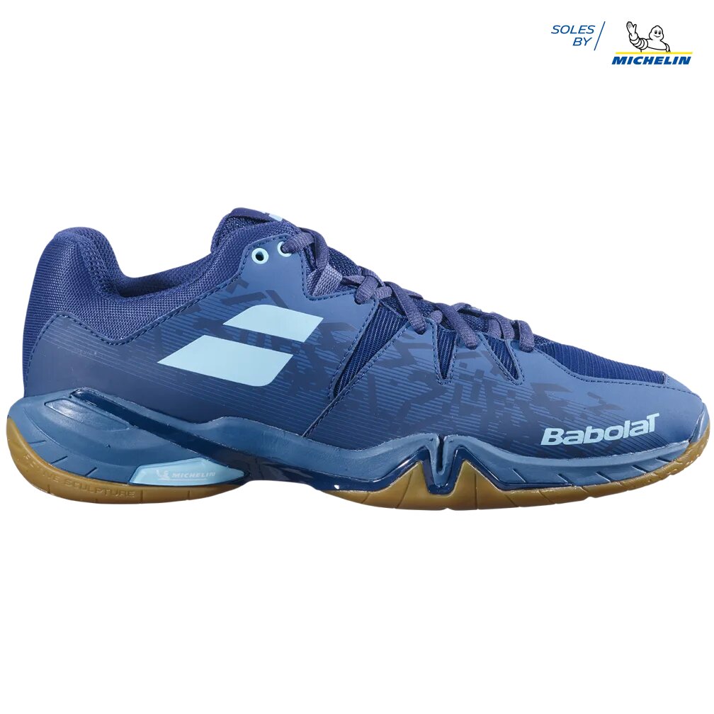 Babolat Men s Shadow Spirit Badminton Shoes Dark Blue