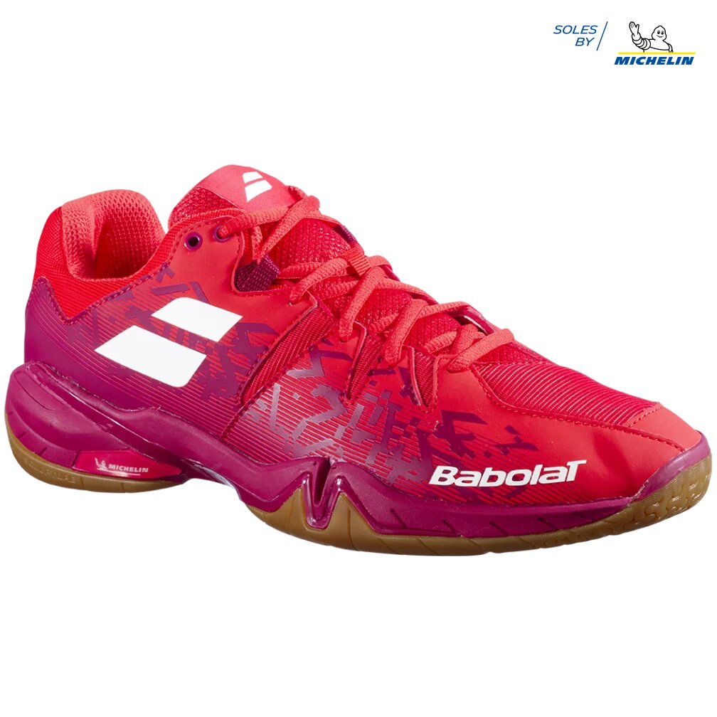 Babolat Men s Shadow Spirit Badminton Shoes Cherry Tomato