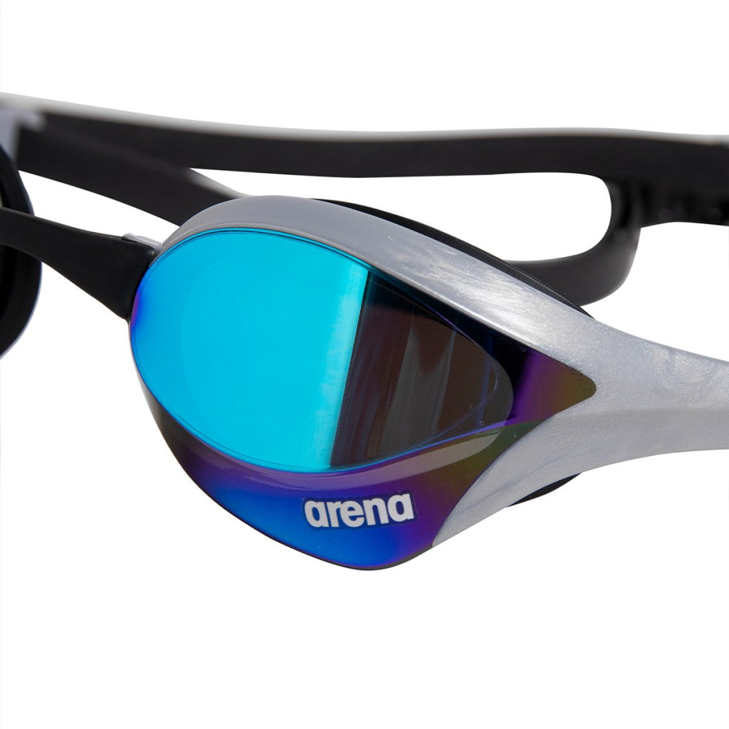 Arena Cobra Ultra Swipe Mirror Racing Goggle | Blue - Silver