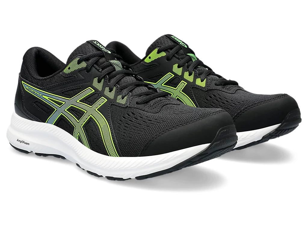 Asics Gel-Contend 8 Men's Running Shoes | Black/Electric Lime