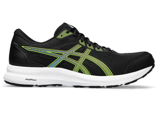 Asics Gel-Contend 8 Men's Running Shoes | Black/Electric Lime