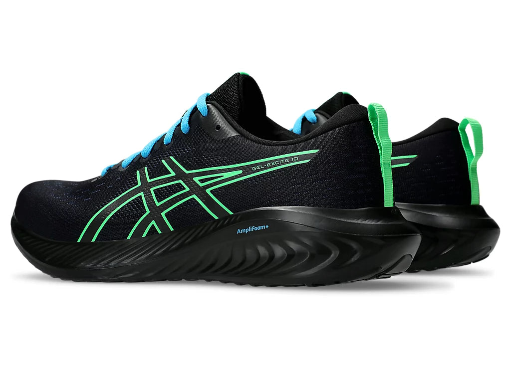 Asics Gel-Excite 10 Men's Running Shoes | Black/New Leaf