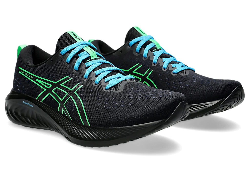 Asics Gel-Excite 10 Men's Running Shoes | Black/New Leaf