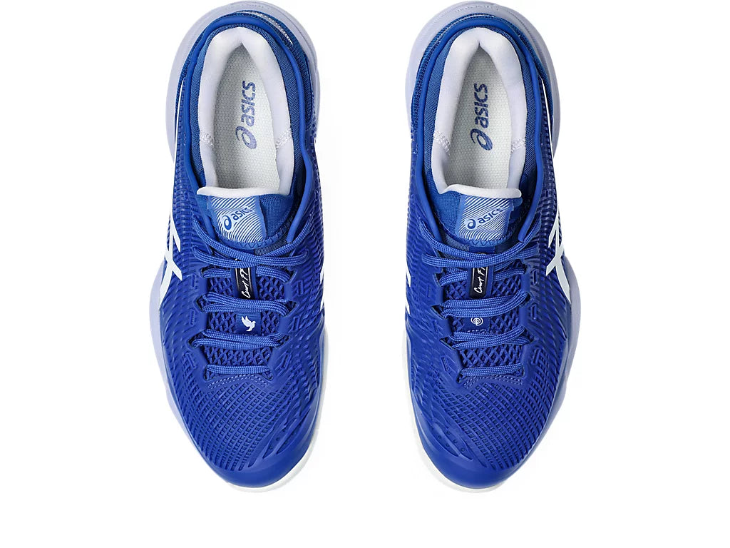 Asics Court FF 3 Novak Tennis Shoe | Asics Blue/Fresh Air