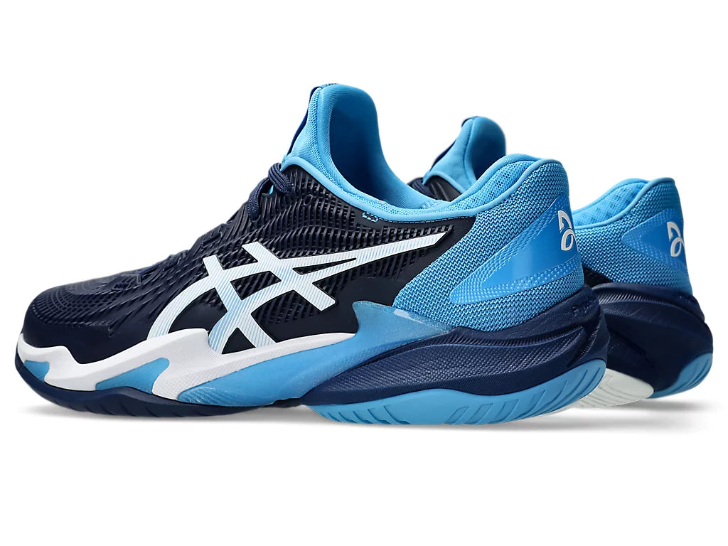 Asics Court FF 3 Novak Tennis Shoe | Blue Expanse/White