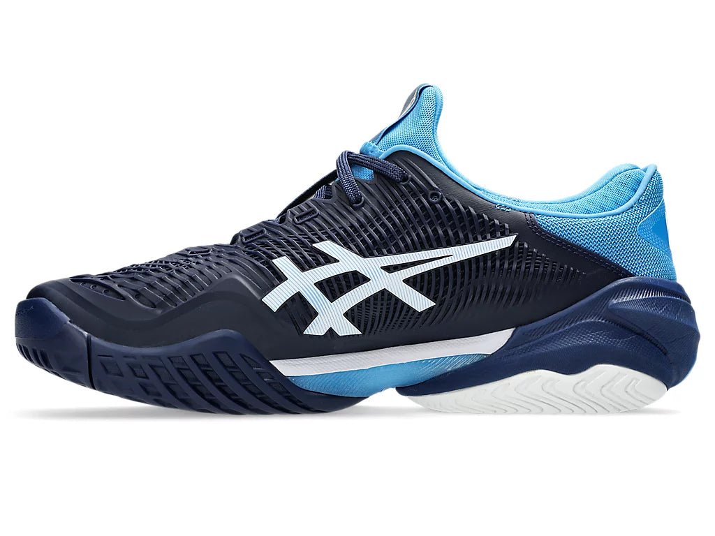 Asics Court FF 3 Novak Tennis Shoe | Blue Expanse/White