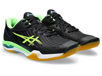 Asics Court Control FF 3 Badminton Shoe - Black/Lime Burst