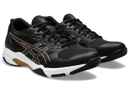 Asics Gel Rocket 11 Badminton Shoe | Black/Pure Gold