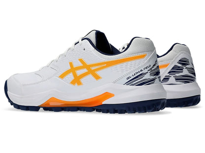 Asics Gel Lethal Field 2 Men's Cricket Shoes | White/Stadium Orange