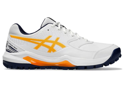 Asics Gel Lethal Field 2 Men's Cricket Shoes | White/Stadium Orange