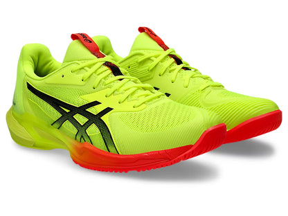 Asics Solution Speed FF 3 Paris Tennis Shoe | Safety Yellow/Black