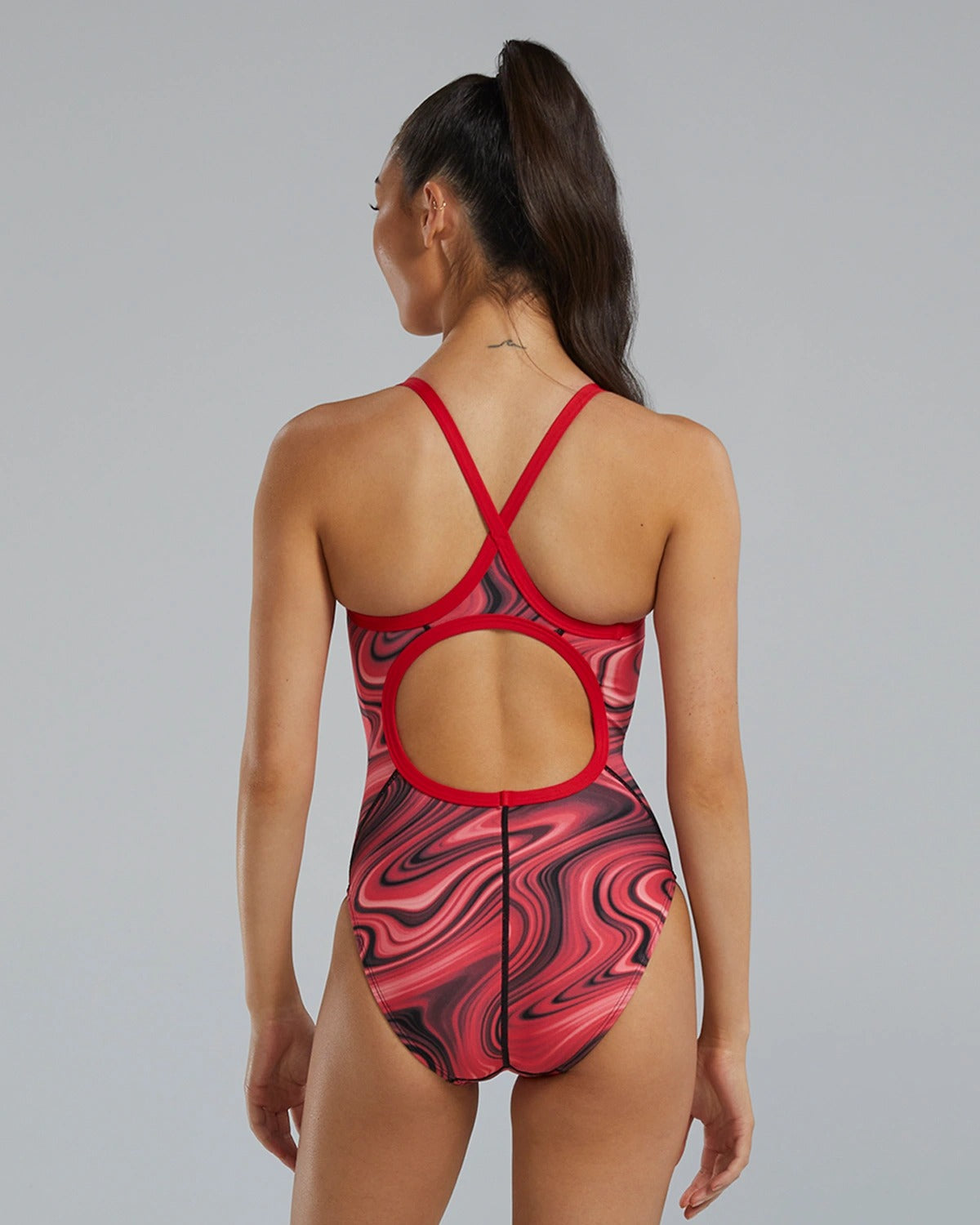 TYR Women's Vitality Durafast Elite Diamondfit Swimsuit | Red