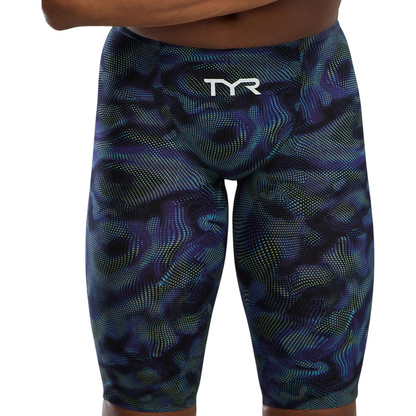 TYR Men's Avictor 2.0 Exolon High Waist Jammer | Lime Navy