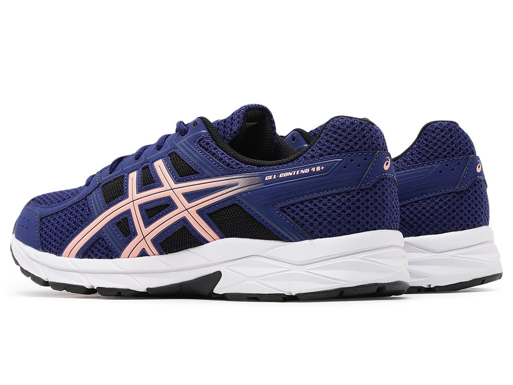 Asics Gel Contend 4B+ Men's Running Shoes | Dive Blue/Apricot Crush