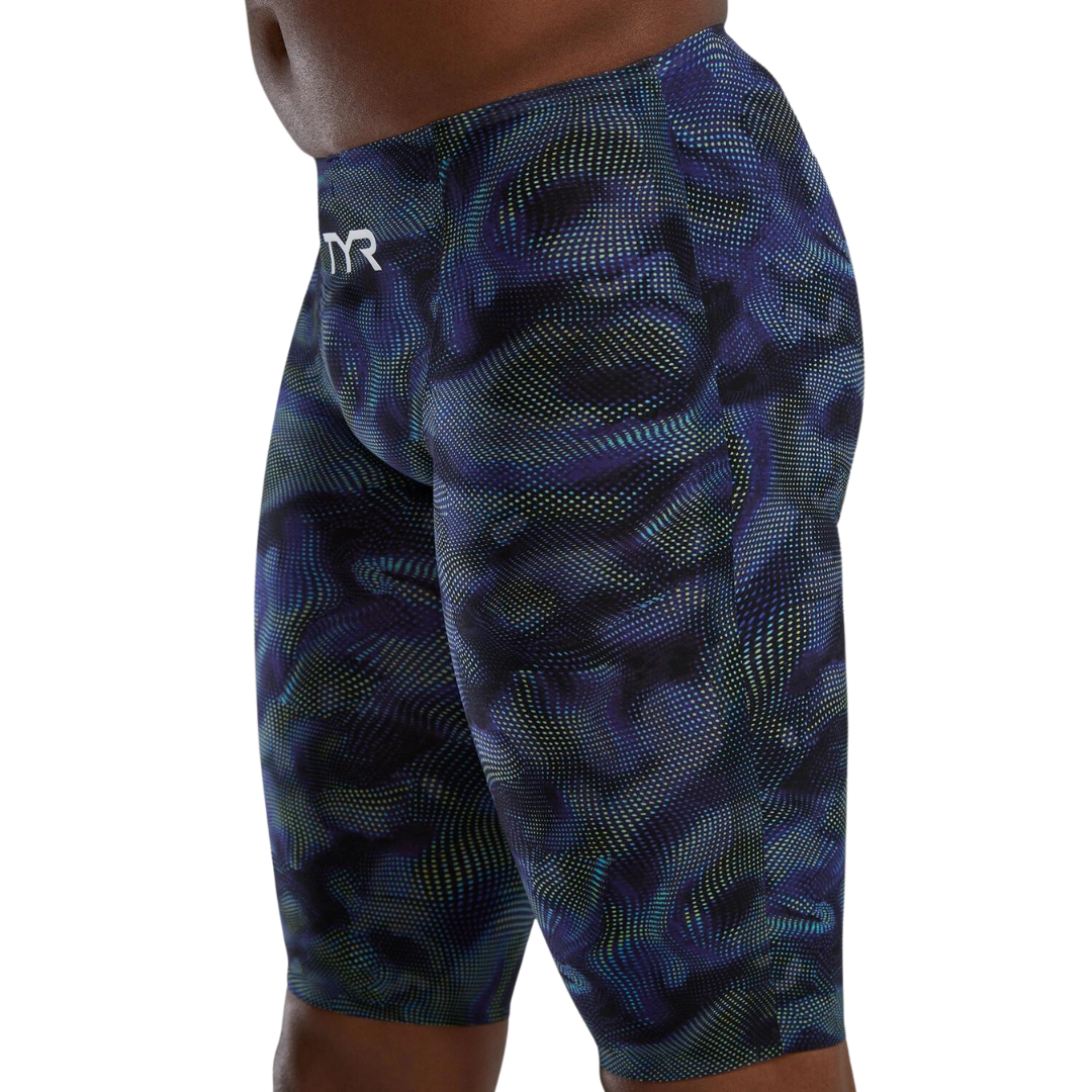 TYR Men's Avictor 2.0 Exolon High Waist Jammer | Lime Navy