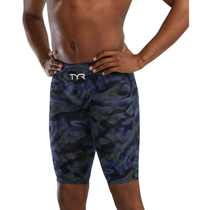 TYR Men's Avictor 2.0 Exolon High Waist Jammer | Lime Navy