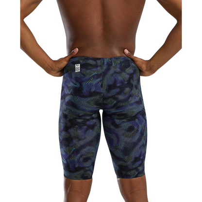 TYR Men's Avictor 2.0 Exolon High Waist Jammer | Lime Navy