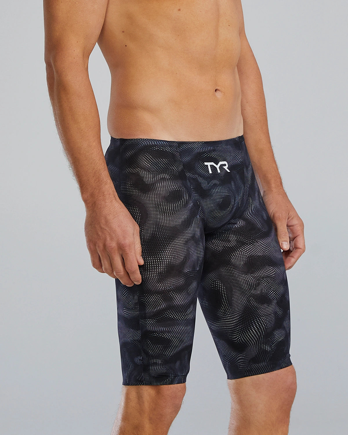 TYR Men's Avictor 2.0 Exolon High Waist Jammer | Titanium