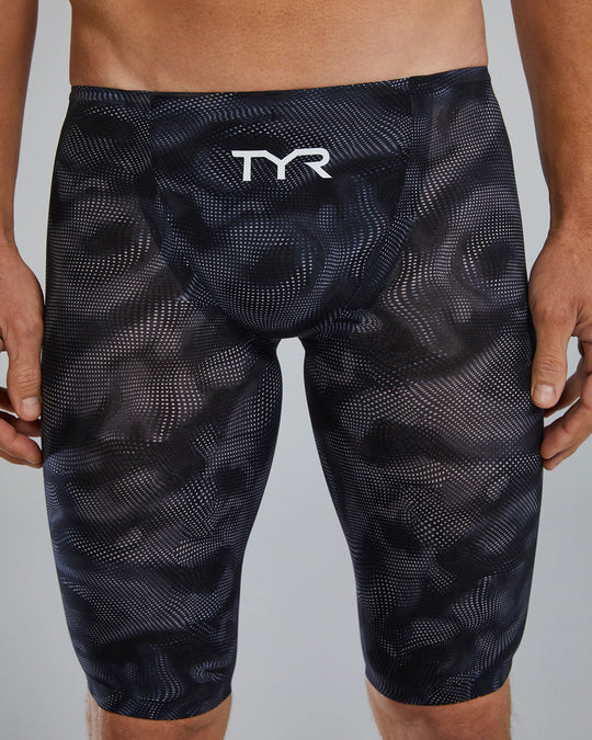 TYR Men's Avictor 2.0 Exolon High Waist Jammer | Titanium