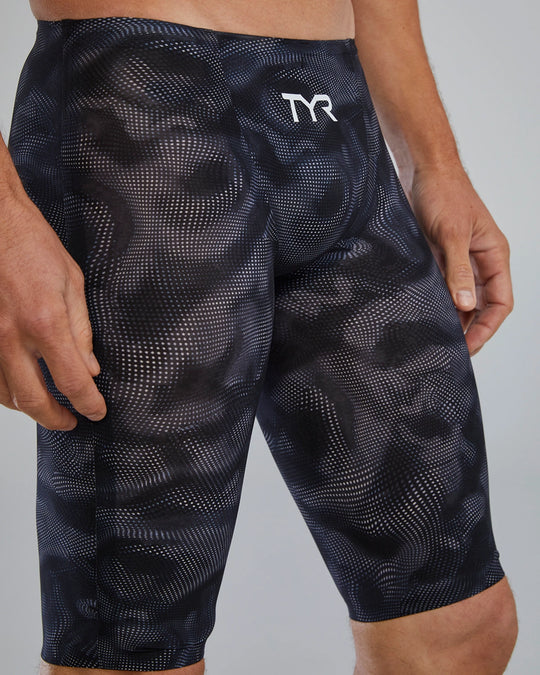 TYR Men's Avictor 2.0 Exolon High Waist Jammer | Titanium