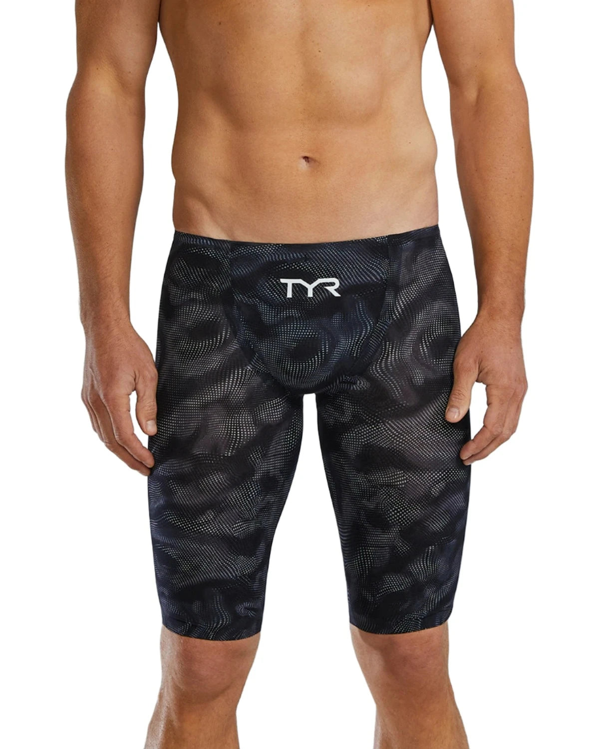 TYR Men's Avictor 2.0 Exolon High Waist Jammer | Titanium