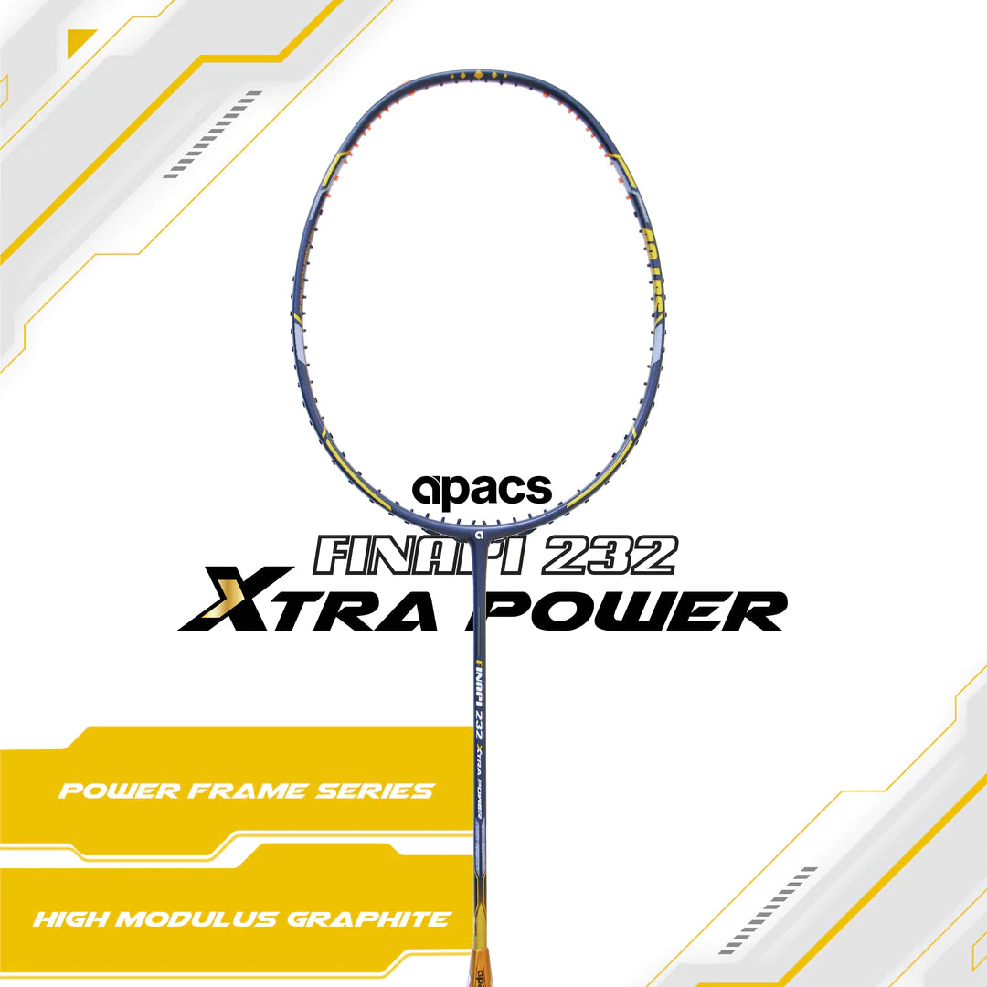 Apacs Finapi 232 Xtra Power Badminton Racket (Unstrung)