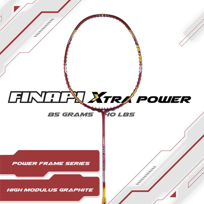 Apacs Finapi 232 Xtra Power Badminton Racket (Unstrung)