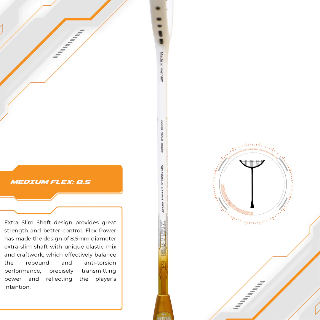 Apacs Finapi 232 Xtra Power Badminton Racket (Unstrung)