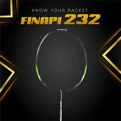 Apacs Finapi 232 Badminton Racket (Unstrung)