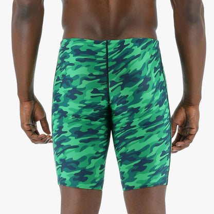 TYR Durafast Elite Men's Blackout Camo Jammer Swimsuit | Green