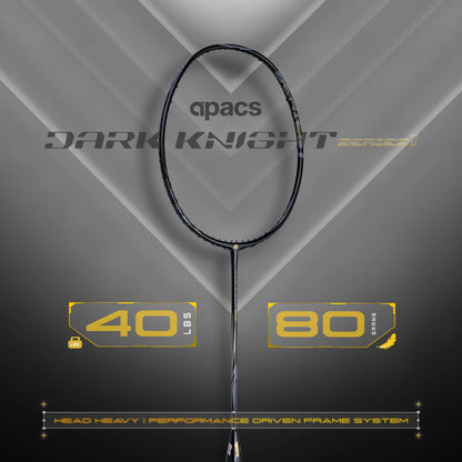 Apacs Dark Knight Badminton Racket (Unstrung)