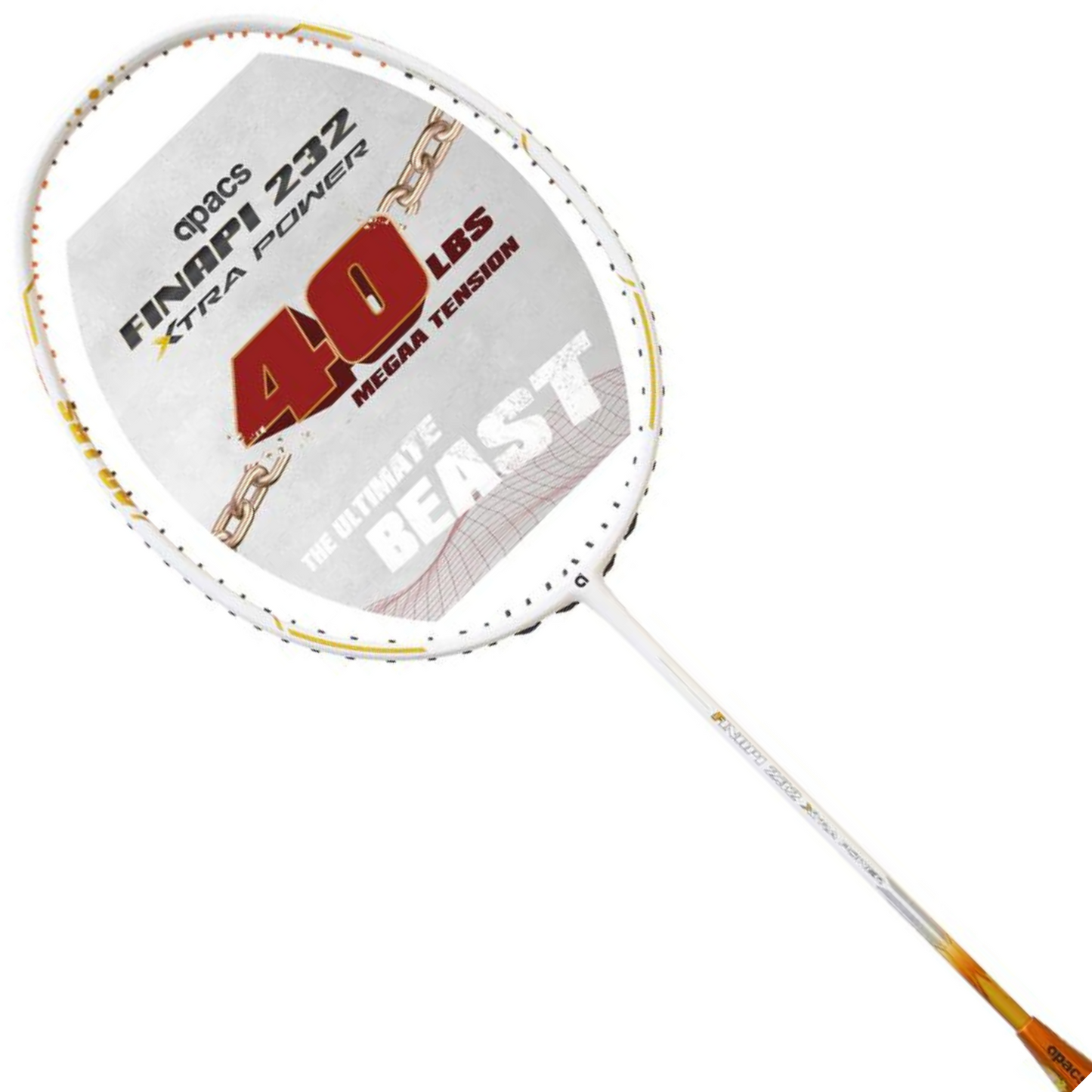 Apacs Finapi 232 Xtra Power Badminton Racket (Unstrung)