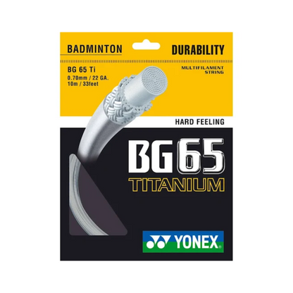 Yonex BG 65 Titanium Badminton String