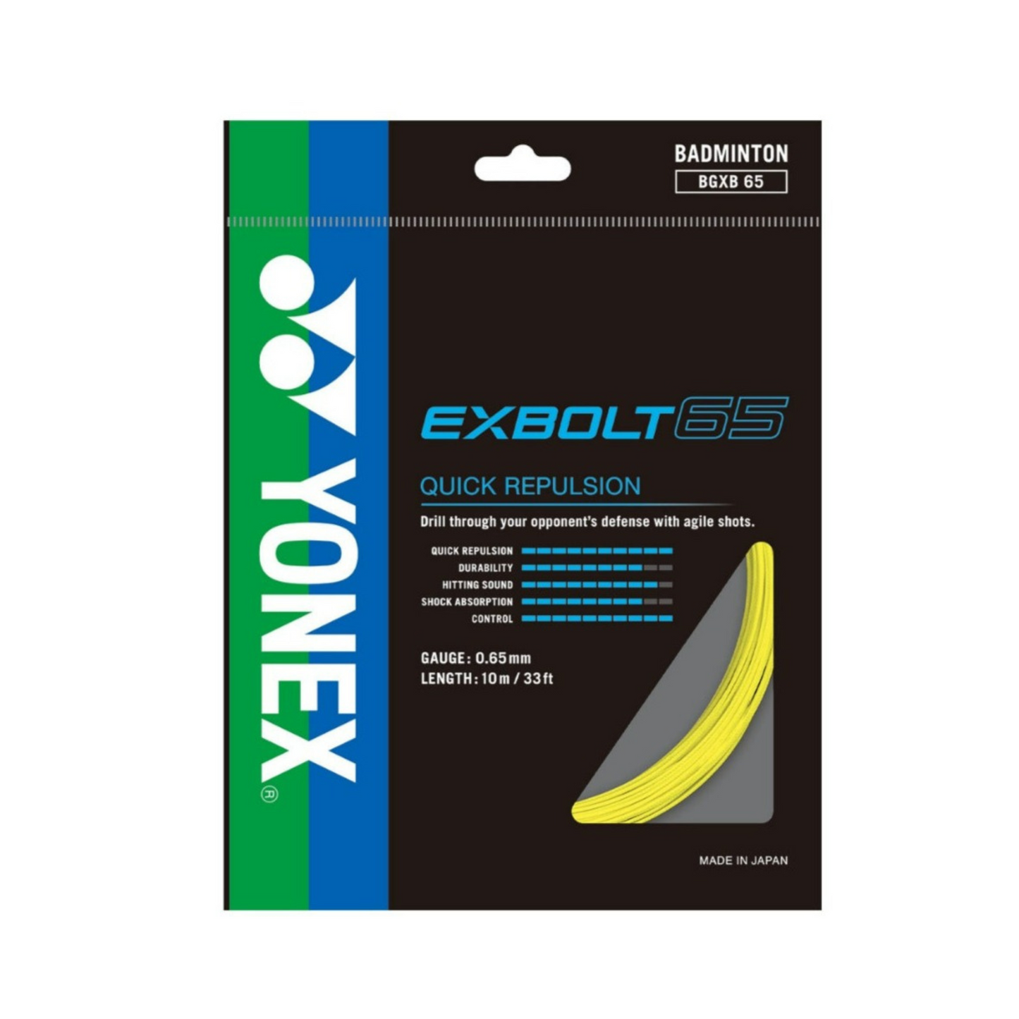 Yonex Exbolt 65 Badminton String