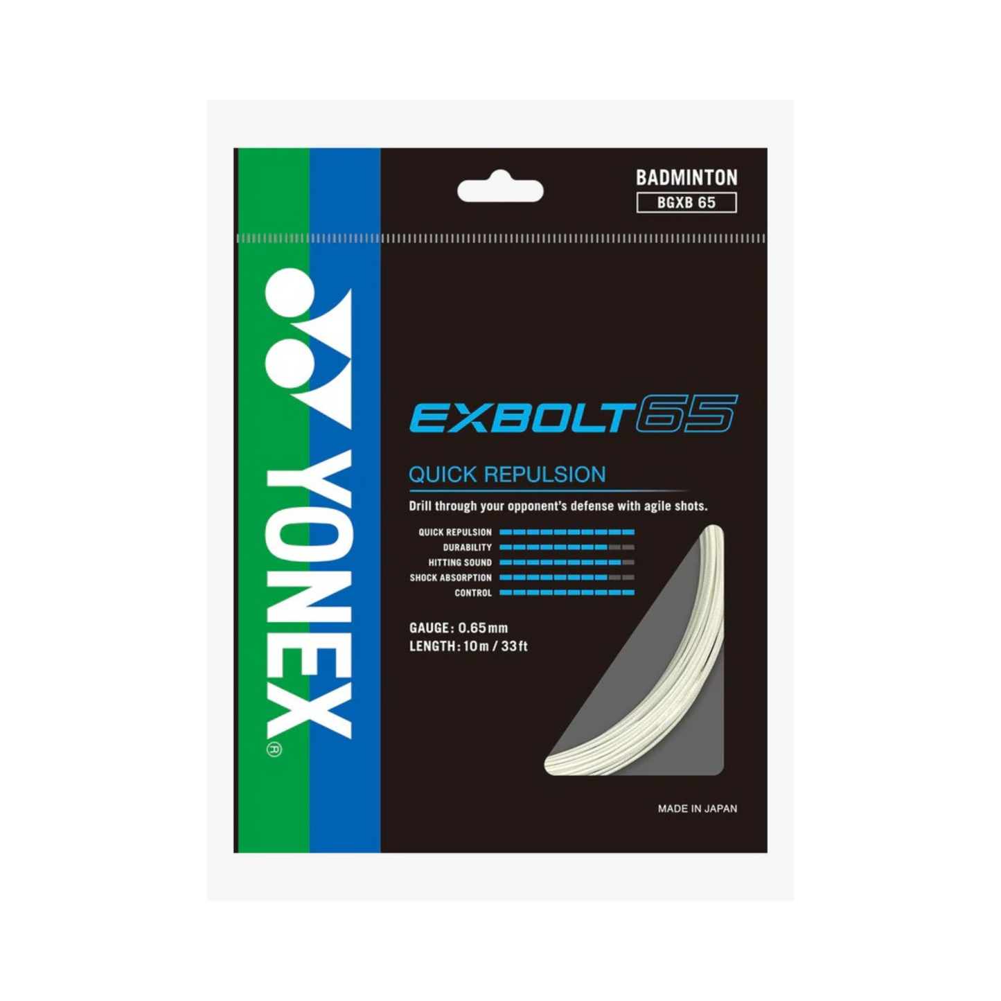 Yonex Exbolt 65 Badminton String