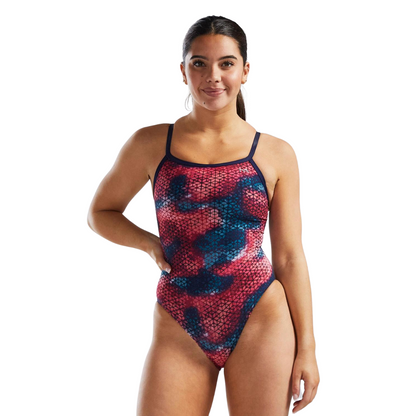 TYR Women's Starhex Durafast Elite Diamondfit Swimsuit | Red/Multi