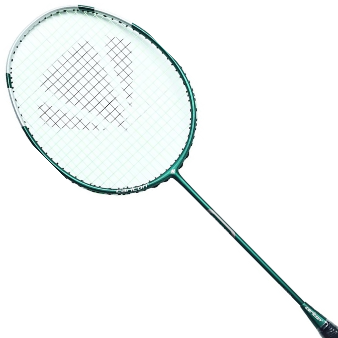 Carlton Zero 008i Badminton Racket (Unstrung) | Matt Black/Green