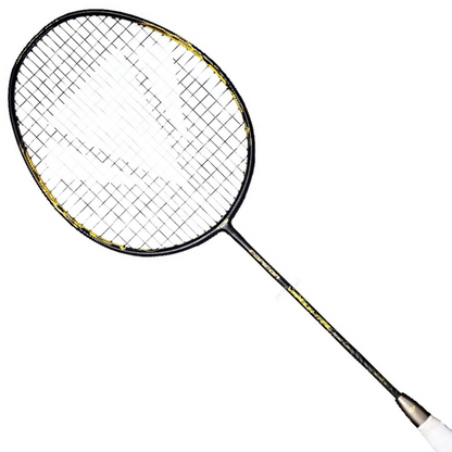 Carlton Vapour Trail Elite Badminton Racket (Unstrung) | Black/Gold