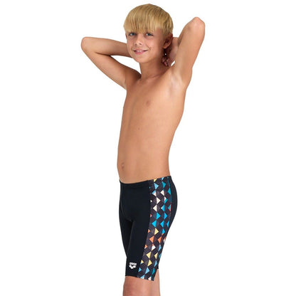 Arena Boys Carnival Swim Jammer | Black Multi