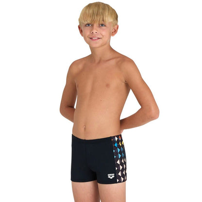 Arena Boys Carnival Swim Short  Black / Multi