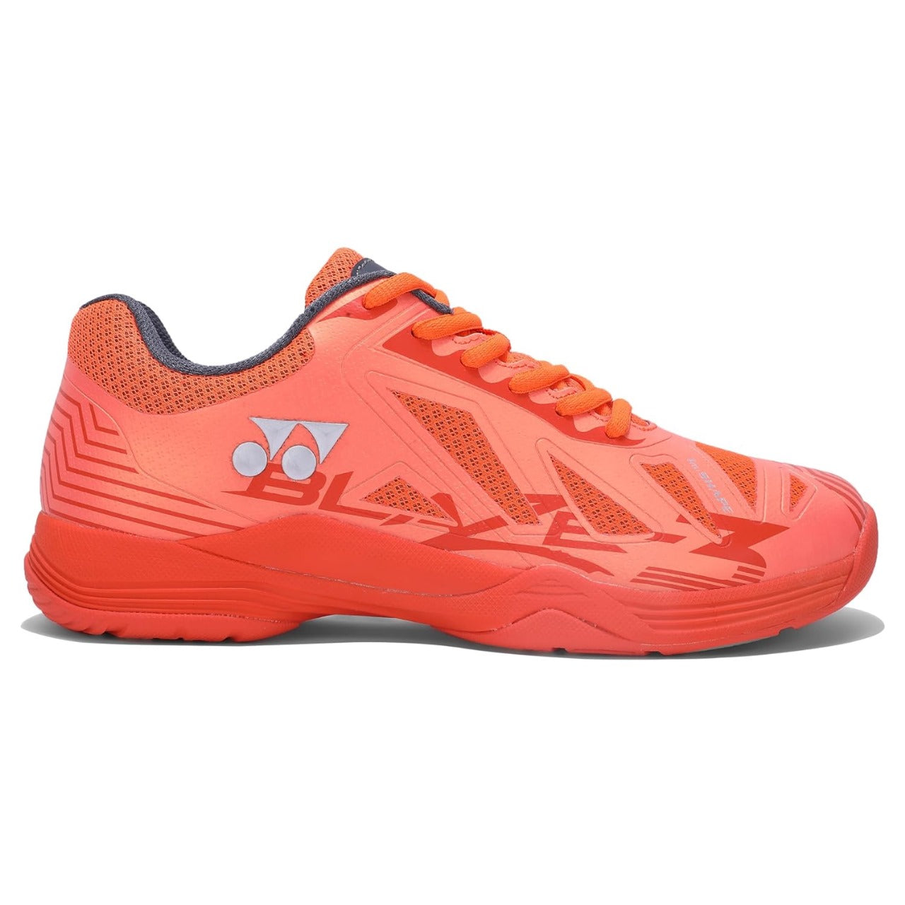 Yonex Blaze 3 Badminton Shoes | Hyper Orange/Midnight Turquoise