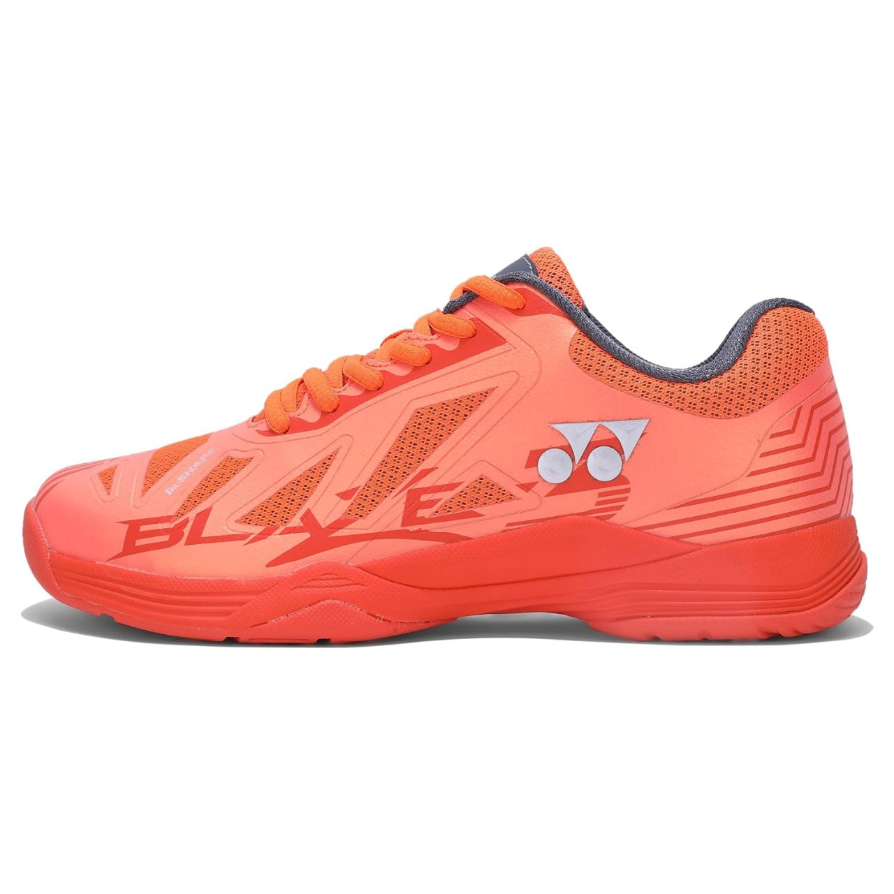 Yonex Blaze 3 Badminton Shoes | Hyper Orange/Midnight Turquoise