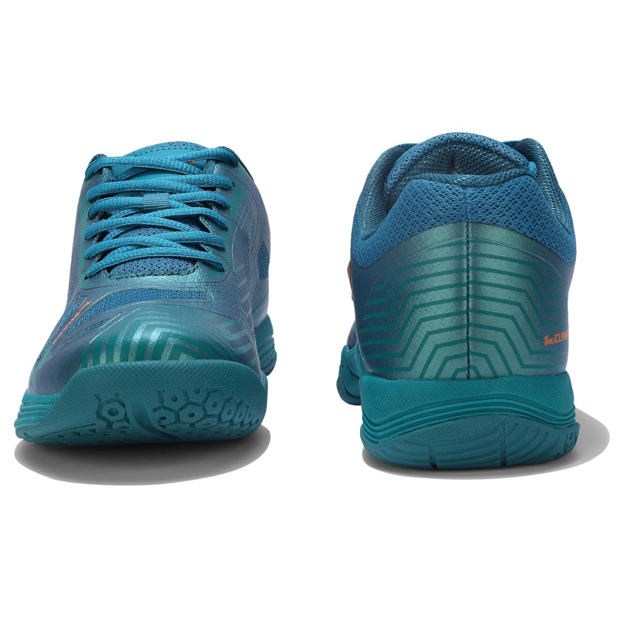 Yonex Blaze 3 Badminton Shoes | Neptune Green/Midnight Turquoise/Hyper Orange