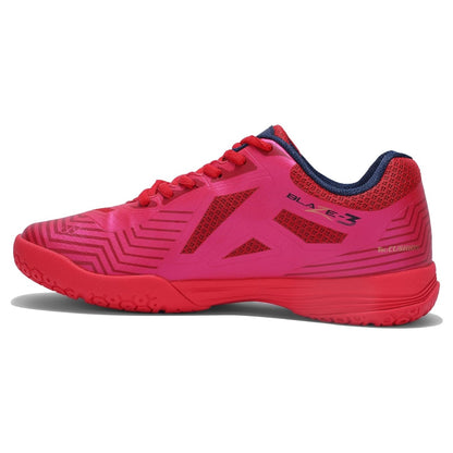 Yonex Blaze 3 Badminton Shoes | Red/Dark Ink/Gold