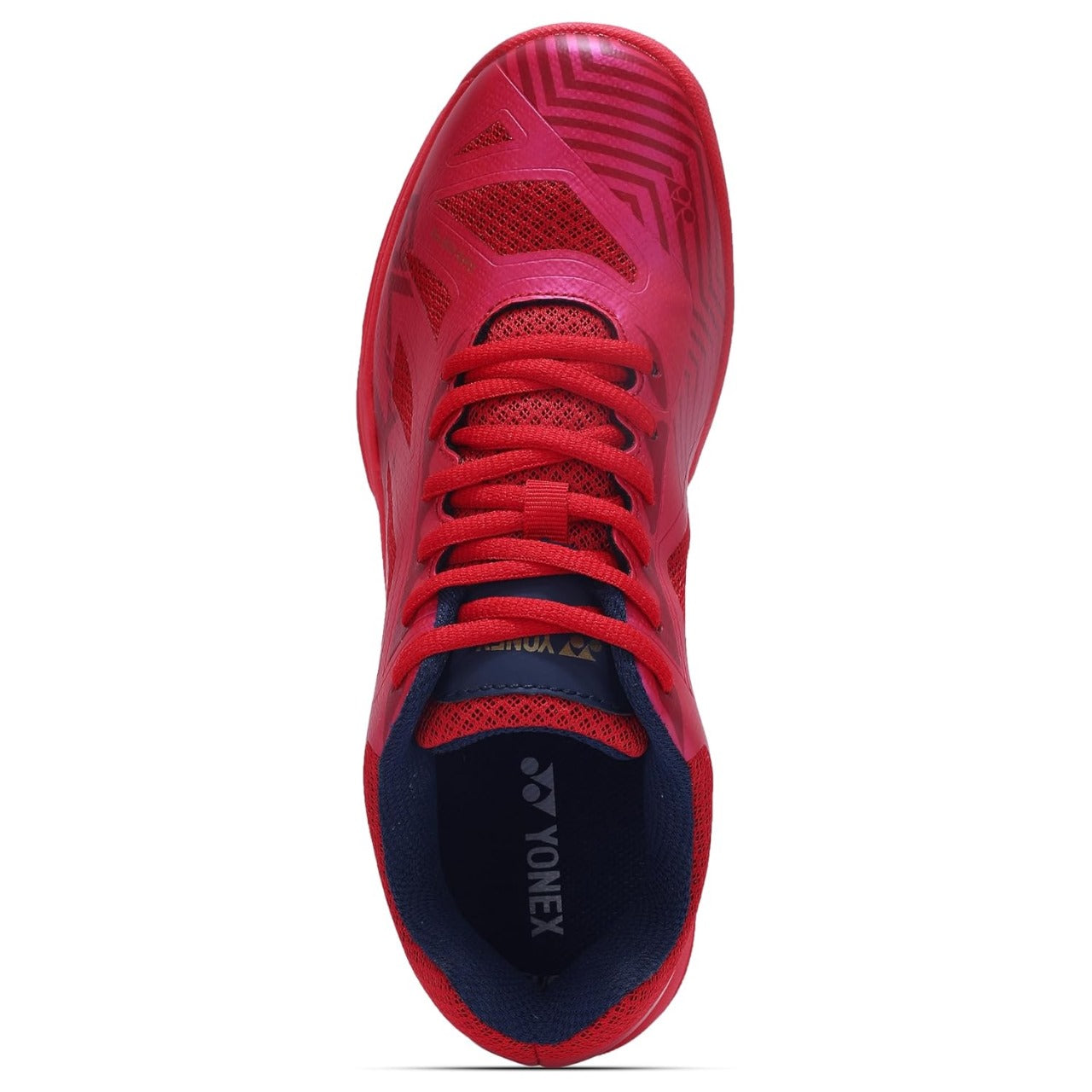 Yonex Blaze 3 Badminton Shoes | Red/Dark Ink/Gold