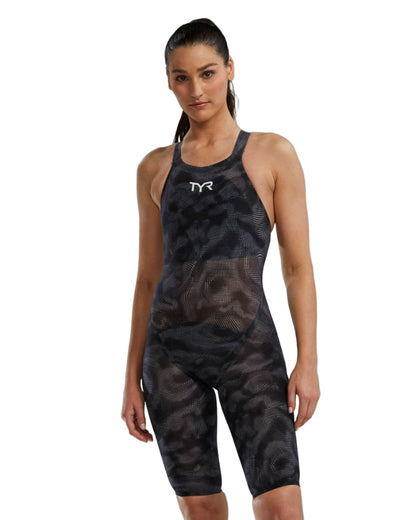 TYR Women's Avictor 2.0 Exolon Openback Swimsuit | Titanium