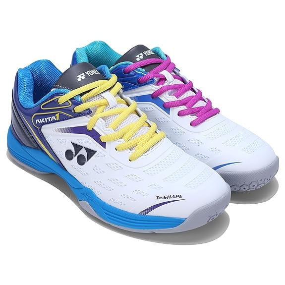 Yonex Akita Badminton Shoe - White Midnight/Obsidiant