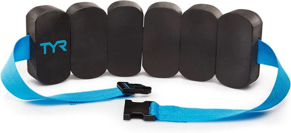 TYR Aquatic Float Belt -  Black/Blue