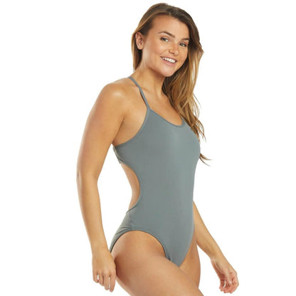 TYR Women’s Solid Trinityfit Swimsuit | Dark grey