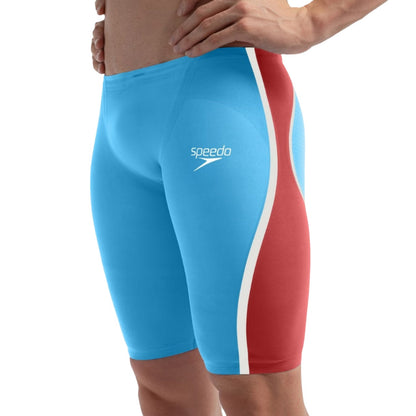 Speedo Men's Fastskin LZR Pure Intent 2.0 Jammer | Blue/Red